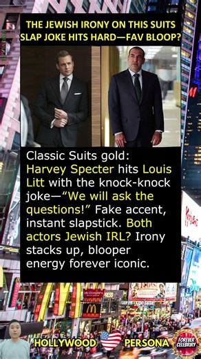 Harvey Specter's Nazi Joke Irony?