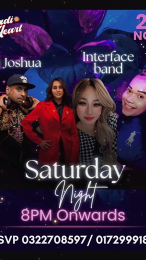 SATURDAY VIBES with INTERFACE BAND and DJ JOSHUA DINE-DRINK-ROCK-ON #DineDrinkRockOn #GoodFoodGoodVibes #RadioHeart #happyhours