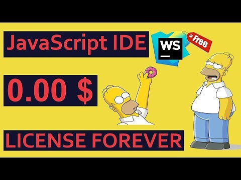 Install Javascript Webstorm IDE with FREE License | One - Tips Everyday