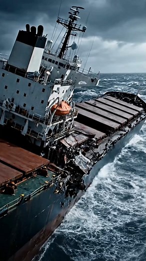 Cargo Ship Struck by Storm Waves! | Ship Disaster