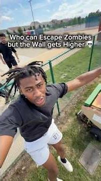 Who can Escape the Zombies but the Wall gets Higher 💀🧟‍♂️