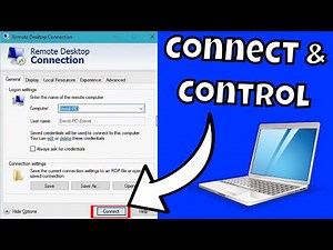How to Connect to a Remote Desktop - Windows Remote Desktop Protocol Connection