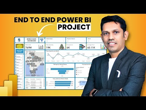 Power BI Dashboard Tutorial for Beginners – Full Project with DAX | 2025 Practice Files
