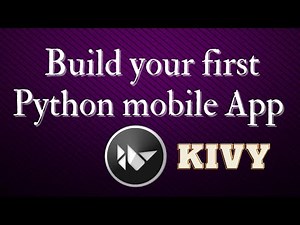 Build your first mobile app using python