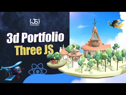 Build and Deploy an Amazing 3D Developer Portfolio in React with Three.js