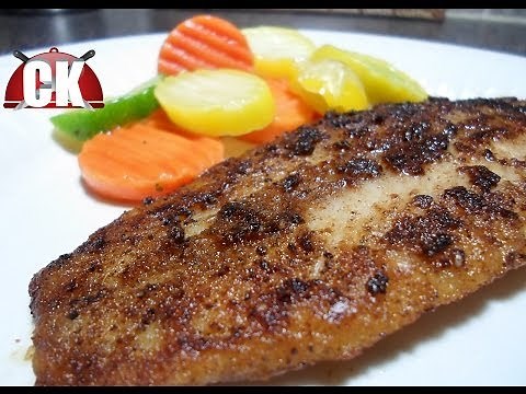 How to make Blackened Fish - Easy Cooking!