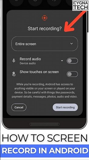 🎥 How to Screen Record on Android Phones (Audio, Video & All Sound Recording) – 2025 Guide