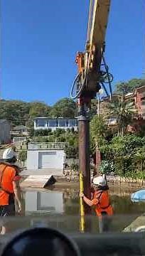 Marine Pile Driving Made Easy with a THOR Hydraulic Pile Driver