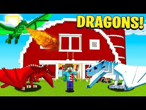 How to BUILD a DRAGON FARM in Minecraft!