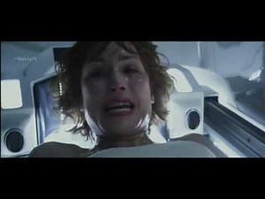 Prometheus (2012) PART 2: Elizabeth has a c-section to remove the alien