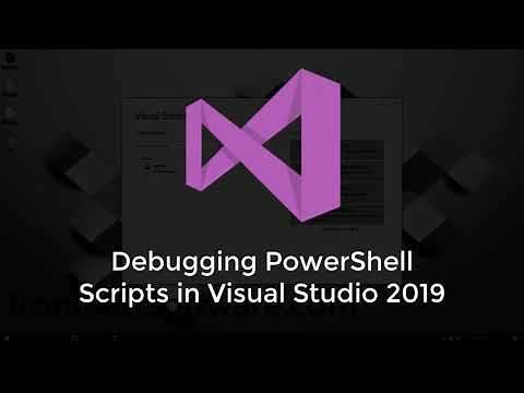 Debugging PowerShell Scripts in Visual Studio 2019