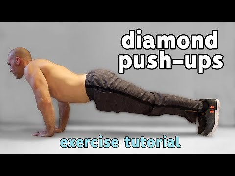 Diamond Push Ups For Beginners | Proper Form & Progression