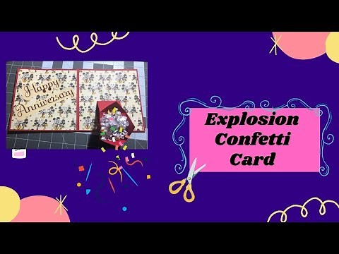 DIY Explosion Confetti Card