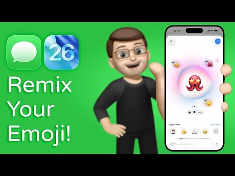 How to Mix Emoji on iPhone with Genmoji (iOS 26)