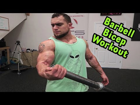 Intense 5 Minute Barbell Bicep Workout