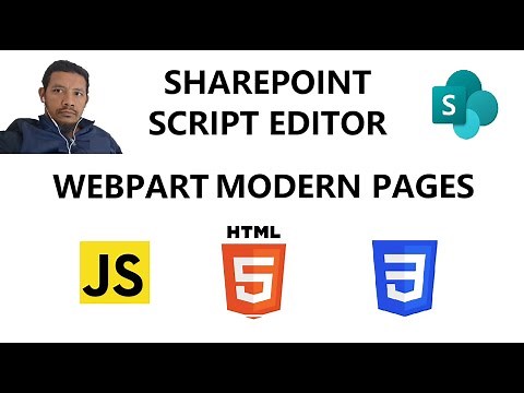 Add Scripts, HTML and CSS tor SharePoint Online Modern Pages. Script Editor/Content Editor Webpart
