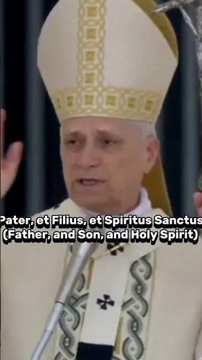 Pope Leo XIV Apostolic Blessing | In the Name of the Father, Son & Holy Spirit ✝️🙏