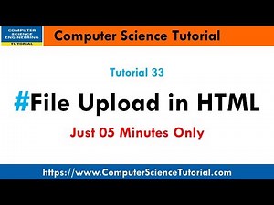 File Upload in HTML