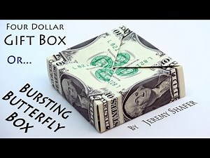 Bursting Butterfly Gift Box