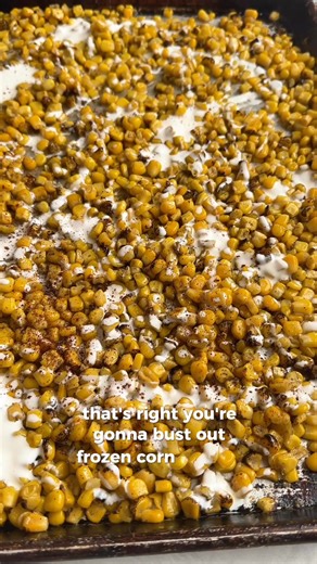 This sheet pan Mexican street corn in the oven is a game-changer when it comes to quick, flavorful dishes! Imagine a sheet pan of charred, sweet corn kernels smothered in a Mexican crema, topped with a generous sprinkle of crumbled cotija cheese, chili powder. It’s that signature Mexican street corn flavor without the grill! 🌽🌶️ Recipe: https://ohsweetbasil.com/sheet-pan-mexican-street-corn-elote-recipe/ #ohsweetbasil #recipe #sheetpan #mexican #streetcorn | Sweet Basil