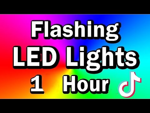 Color Changing Screen - Disco Led Lights [1 Hour with TikTok Music]