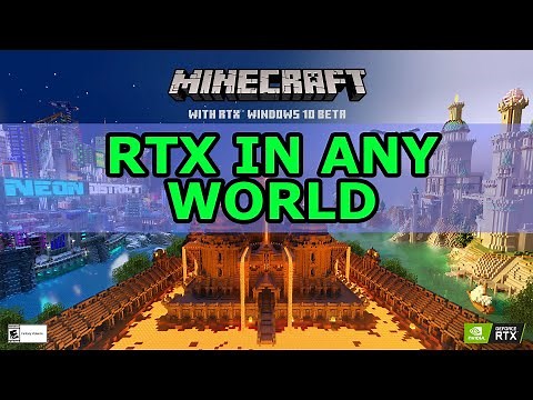 RTX/Ray Tracing in any world: Minecraft Bedrock