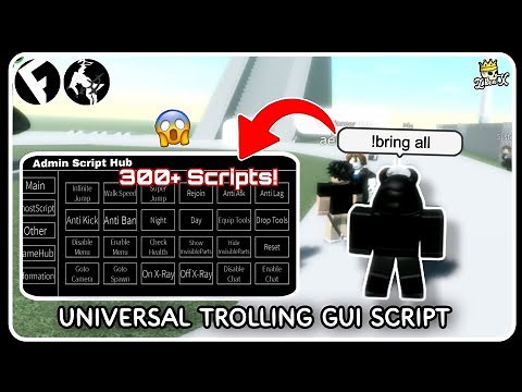 [NEW] Universal Trolling GUI Script - ROBLOX SCRIPTS - Over 300+ Scripts | Fluxus • Delta