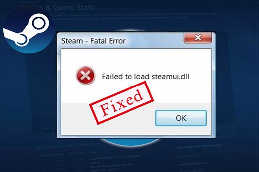 Unbeatable Solutions for Steam Failed to Load Steamui.dll Error