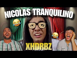 🇬🇧 SPANIARDS REACT TO NICOLÁS TRANQUILINO FROM XHDRBZ FOR THE FIRST TIME 🇲🇽😂 *THEY DON'T UNDERSTA...