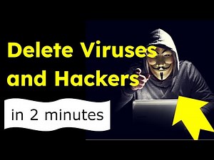 How to Delete All Viruses and Hackers Windows 10 / 11 PC - Laptop
