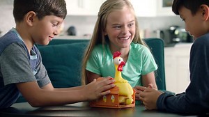 Check out Squawk, the truly Egg-splosive chicken game! | Mattel