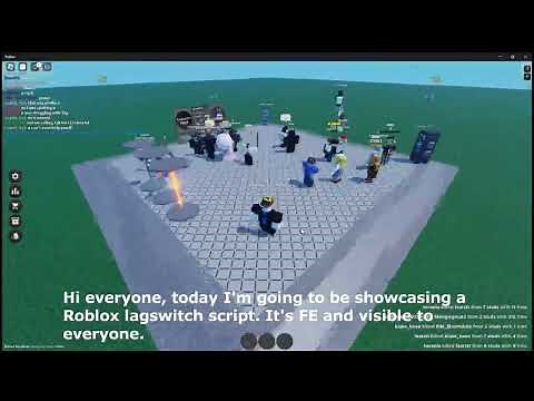 FE Lagswitch | Roblox Universal Script (pastebin)