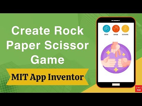 Rock Paper Scissors Game App in MIT App Inventor 2