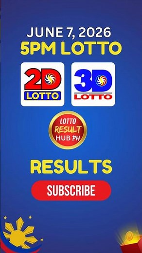 Recap: 5PM Lotto Result Today June 7, 2026 PCSO Afternoon Highlights