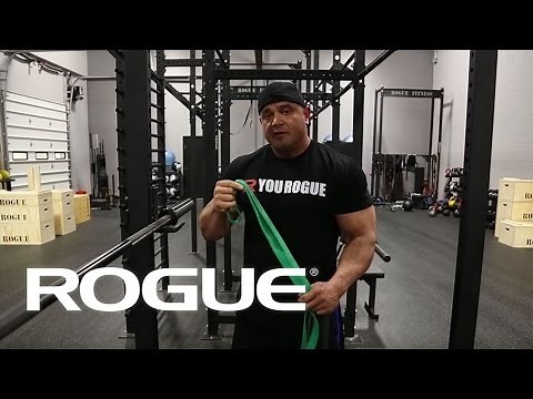 Equipment Demo - Rogue Bands for barbell resistance