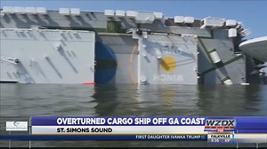 Cargo ship capsizes off Georgia coast