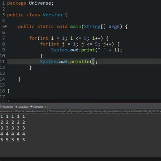 Start Learning Java Today! #coding #java #codingforbeginners #forloop #javatutorial #programming