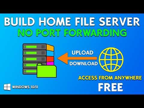 Build Your Own Home File Server | Access From Anywhere FREE (No Port Forwarding)