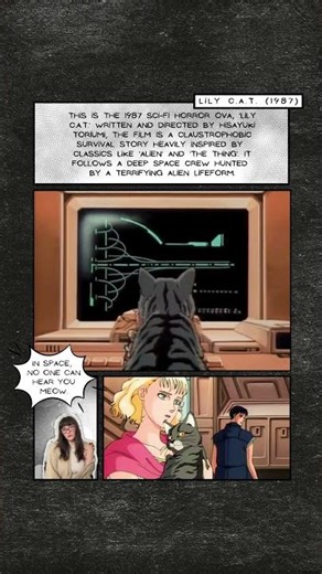 Lily C.A.T. (1987): The 80s Horror Anime Inspired by Alien