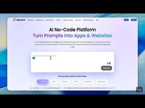 How to Create & Edit an App with Appy Pie AI App Generator?