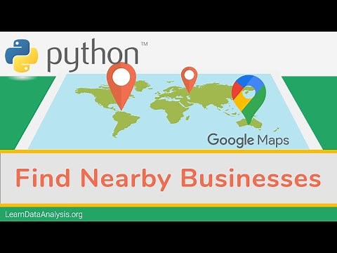 Search Nearby Businesses With Google Maps API and Python