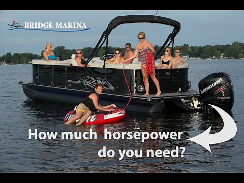 Pontoon Boats Vs. Horsepower: What Kind of Horsepower Do I Need on My New Pontoon Boat?