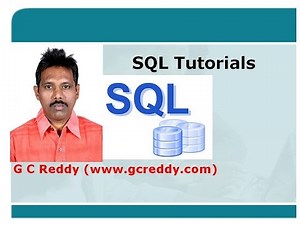 Introduction to SQL | SQL Tutorial for Beginners | G C Reddy |
