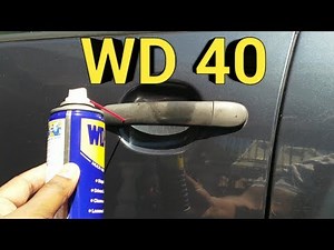 HOW TO - Restore black trim with WD 40