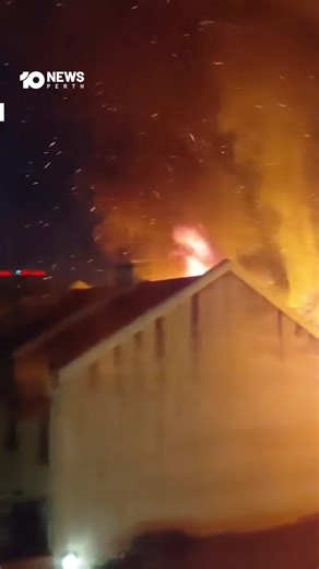 A business in West Perth has been destroyed in an early-morning blaze. Nearby residents watched as the Luna Lounge Hookah Bar on Colin Street was engulfed in flames around 12:20 am. Fire crews worked to contain the fire, reporting that multiple neighbouring buildings were at risk as the blaze spread to the roof of an adjacent structure. The fire was eventually brought under control, and no injuries were reported. Catch the full story tonight on 10 News Perth at 5 pm. | 10 News Perth