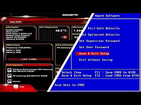PC BIOS Settings