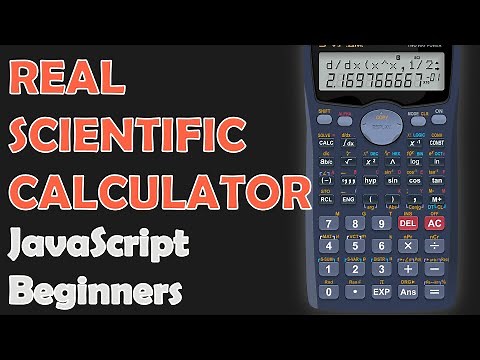 Create a Scientific Calculator With JavaScript, HTML and CSS | JavaScript Project For Beginners