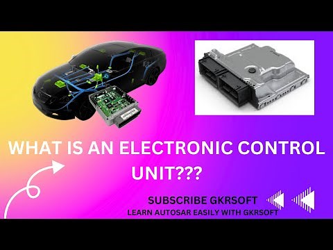 WHAT IS AN ELECTRONIC CONTROL UNIT (ECU) ???