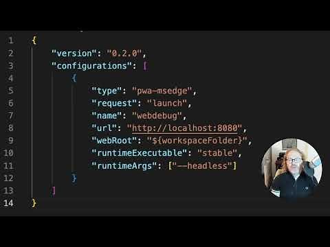 A launch json setting to turn Visual Studio Code into a end-to-end web development environment