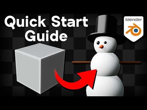Blender Quick Start Guide for Absolute Beginners (Tutorial)